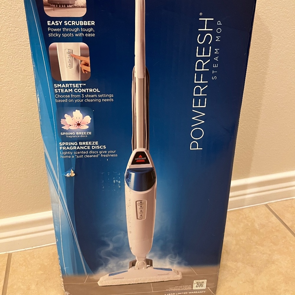 NEW Bissell Powerfresh Steam Mop